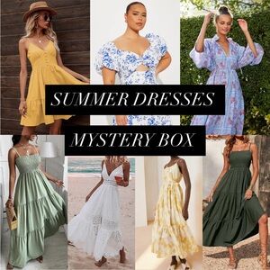 🌞BOHO STYLE DRESSES 👗 WOMAN MYSTERY BOX
S-L MIX *NEW*